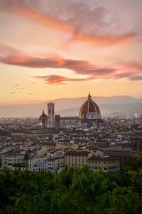 Preview wallpaper city, buildings, aerial view, architecture, old