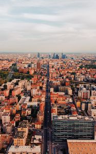 Preview wallpaper city, buildings, aerial view, cityscape, overview