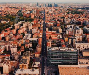 Preview wallpaper city, buildings, aerial view, cityscape, overview