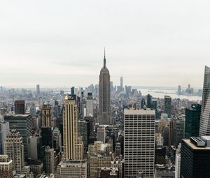 Preview wallpaper city, buildings, aerial view, new york