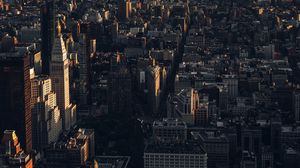 Preview wallpaper city, buildings, aerial view, cityscape, architecture