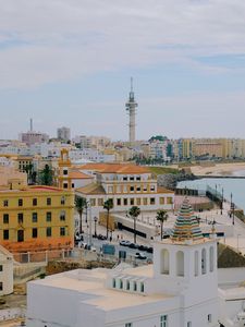 Preview wallpaper city, buildings, architecture, sea