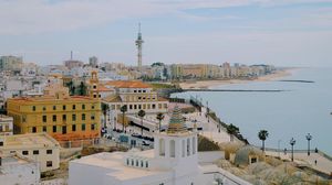 Preview wallpaper city, buildings, architecture, sea