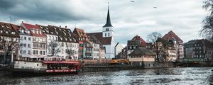 Preview wallpaper city, buildings, architecture, strasbourg, france