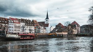 Preview wallpaper city, buildings, architecture, strasbourg, france