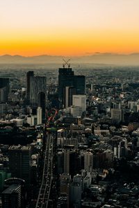 Preview wallpaper city, buildings, architecture, road, metropolis