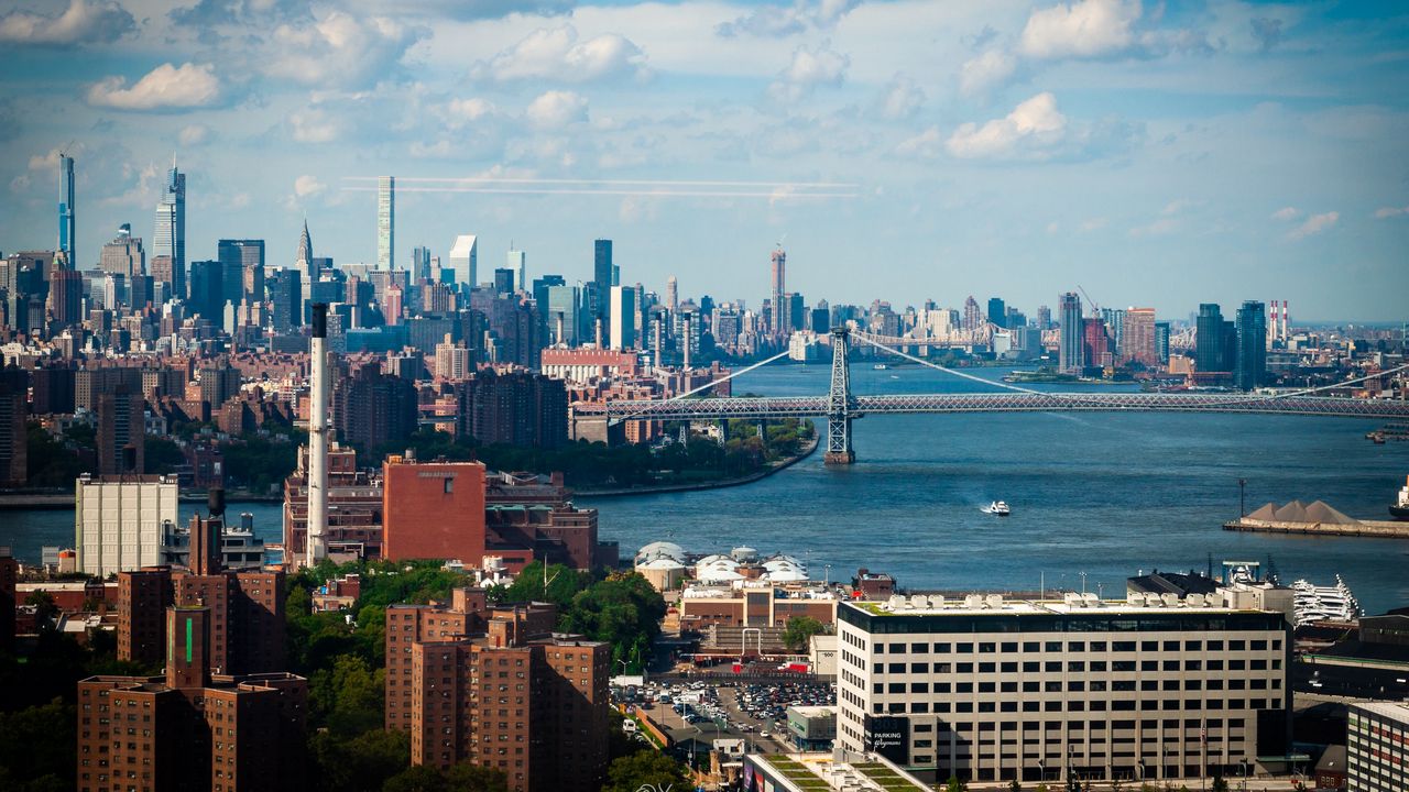 Wallpaper city, buildings, architecture, tower, sky