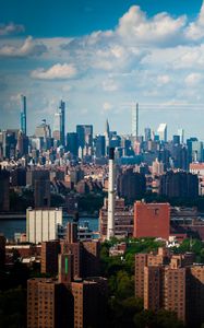 Preview wallpaper city, buildings, architecture, tower, sky