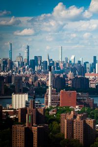 Preview wallpaper city, buildings, architecture, tower, sky