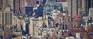 Preview wallpaper city, buildings, architecture, metropolis, apartments