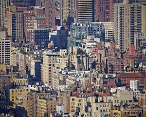 Preview wallpaper city, buildings, architecture, metropolis, apartments