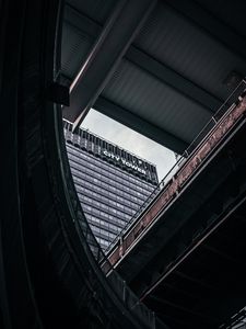 Preview wallpaper city, buildings, architecture, bottom view