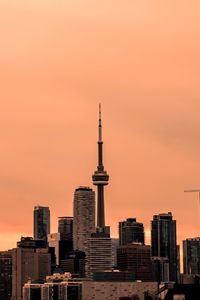 Preview wallpaper city, buildings, architecture, twilight