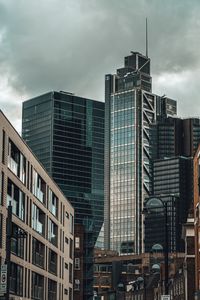 Preview wallpaper city, buildings, architecture, glass