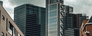 Preview wallpaper city, buildings, architecture, glass