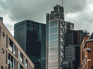 Preview wallpaper city, buildings, architecture, glass