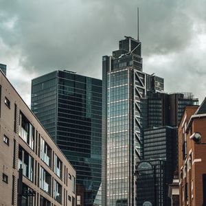 Preview wallpaper city, buildings, architecture, glass