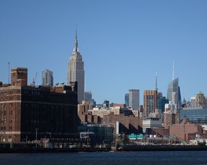 Preview wallpaper city, buildings, architecture, water