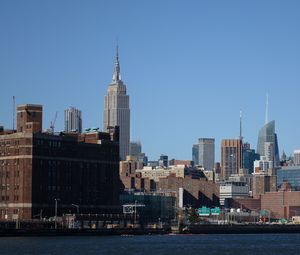 Preview wallpaper city, buildings, architecture, water