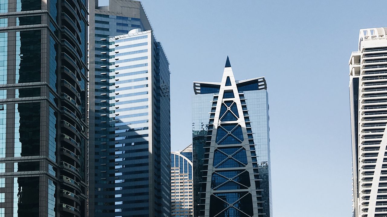 Wallpaper city, buildings, architecture, metropolis