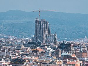 Preview wallpaper city, buildings, architecture, aerial view
