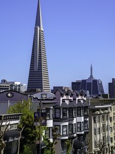 Preview wallpaper city, buildings, architecture, tower