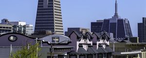 Preview wallpaper city, buildings, architecture, tower