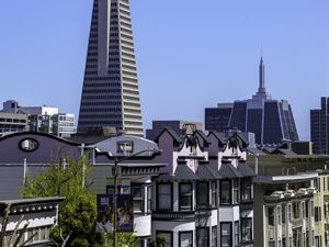 Preview wallpaper city, buildings, architecture, tower