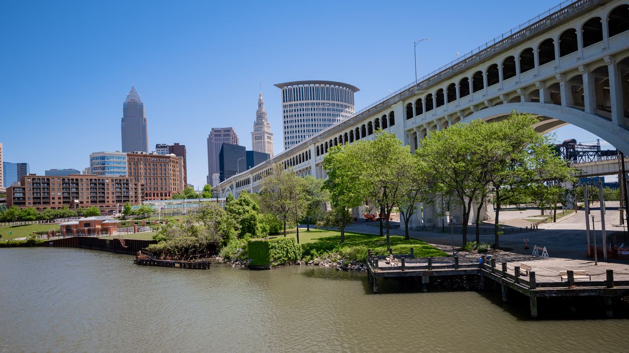 Wallpaper city, buildings, architecture, pier, water