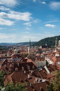 Preview wallpaper city, buildings, architecture, aerial view, old