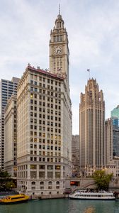 Preview wallpaper city, buildings, architecture, tower, chicago