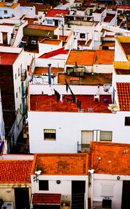 Preview wallpaper city, buildings, architecture, roofs
