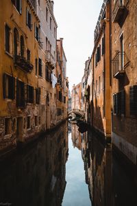 Preview wallpaper city, buildings, bridge, architecture, river, venice