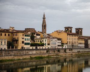 Preview wallpaper city, buildings, canal, architecture, old