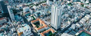 Preview wallpaper city, buildings, cityscape, aerial view, architecture