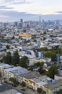 Preview wallpaper city, buildings, roofs, san francisco, usa