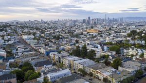 Preview wallpaper city, buildings, roofs, san francisco, usa