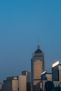 Preview wallpaper city, buildings, sky, twilight