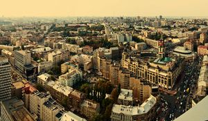 Preview wallpaper city, buildings, sky, height