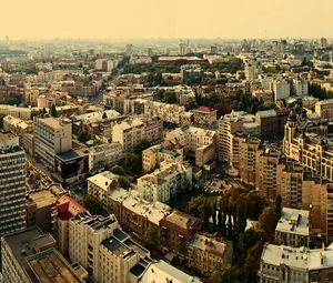 Preview wallpaper city, buildings, sky, height