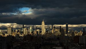Preview wallpaper city, buildings, skyscraper, architecture, sky