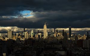 Preview wallpaper city, buildings, skyscraper, architecture, sky
