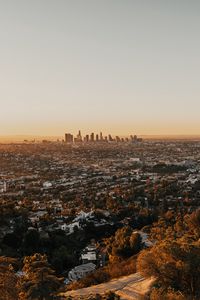 Preview wallpaper city, buildings, skyscrapers, distance, usa