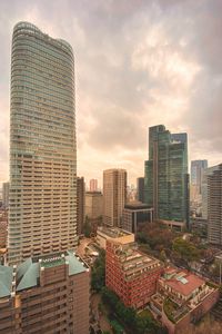 Preview wallpaper city, buildings, skyscrapers, aerial view, tokyo, japan