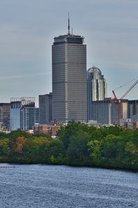 Preview wallpaper city, buildings, skyscrapers, river, boston, usa