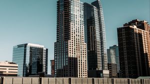 Preview wallpaper city, buildings, street, architecture