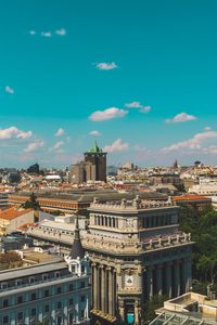 Preview wallpaper city, buildings, top view