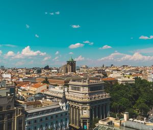 Preview wallpaper city, buildings, top view