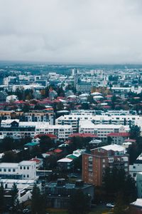 Preview wallpaper city, buildings, top view