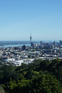 Preview wallpaper city, buildings, tower, aerial view, cityscape